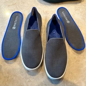 Rothy’s Steel Grey Sneakers size 9